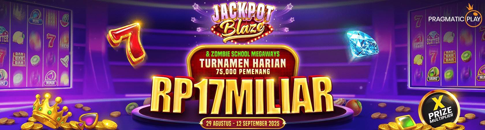 PP_Jackpot Blaze & Zombie School Megaways Daily Tournaments-S